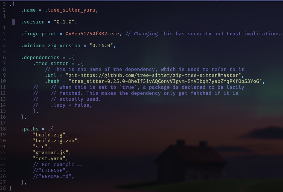 zig.zon dependency file